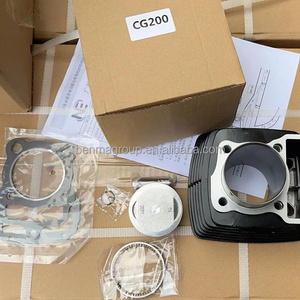 Benma CG 200CC CG200 engine parts for lifan 200cc air-cool  63.5mm motorcycle cylinder piston gasket kit LF196 cilindro moto