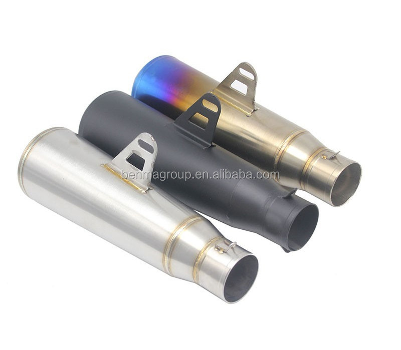 Stainless Steel Universal Motorcycle Exhaust Muffler For Most Motorbike Z1000 Z750 Z800