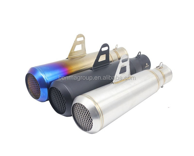 Stainless Steel Universal Motorcycle Exhaust Muffler For Most Motorbike Z1000 Z750 Z800