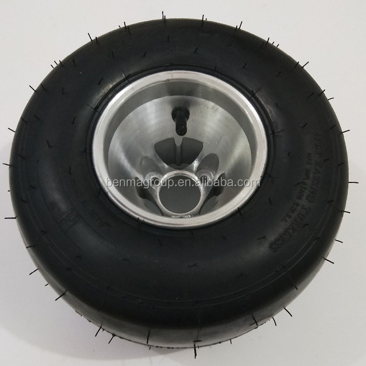 5 inch karting tyre with rims 10x4.50-5 Front 11X7.10-5 Rear tire for DIY Four Wheel GO Kart ATV UTV Buggy Quad