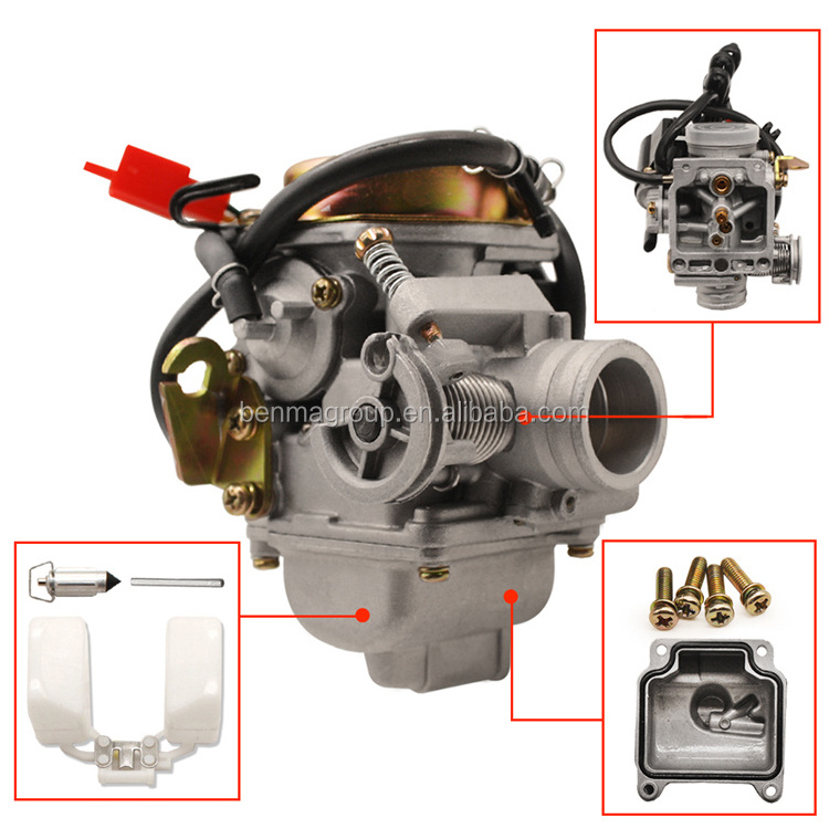 Good Quality Engine Parts GY6 110CC 125CC 150CC Scooter Carb PD24J Motorcycle Carburetor