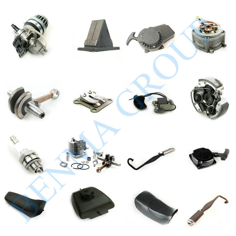 motorcycle engine parts body parts for 47cc 49cc Pocket Bikes Mini Quad ATV Minimoto Scooter Buggy Go kart