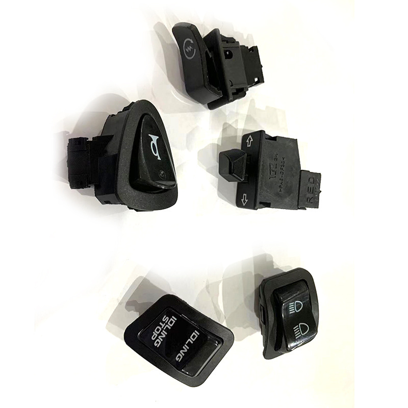 Scooter Headlight Switch with Passing  Idling Stop Starter Switch Horn and Turn Signal Switches for Wave S 110 SH150