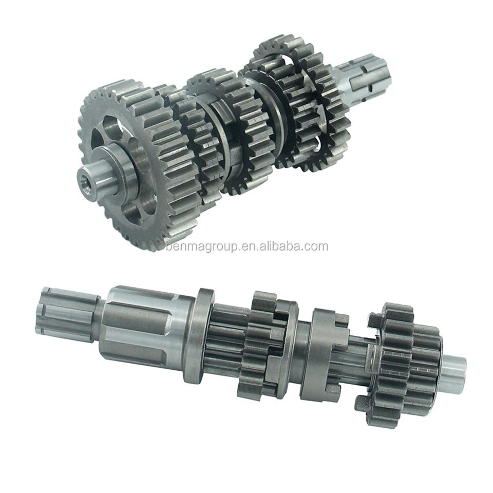 CG250 Main Counter Shaft 4 Front+1 Reverse Gear Transmission Gear Box Fit For Chinese CG250 250cc ATV Engine