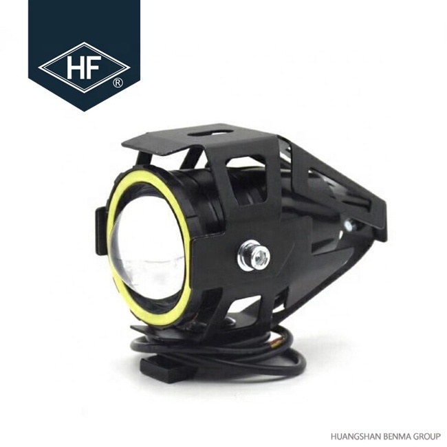 Angel eyes motorcycle headlight U7 LED light