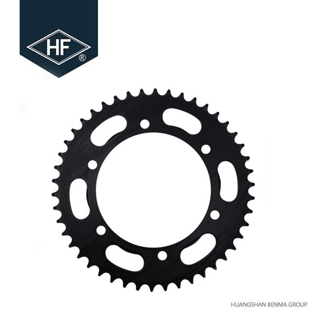 HF-BM Factory Price Custom Stainless Steel Aluminum Alloy Rear/Front Motorcycle Chain Sprockets Fit for 520/ 520H Chain