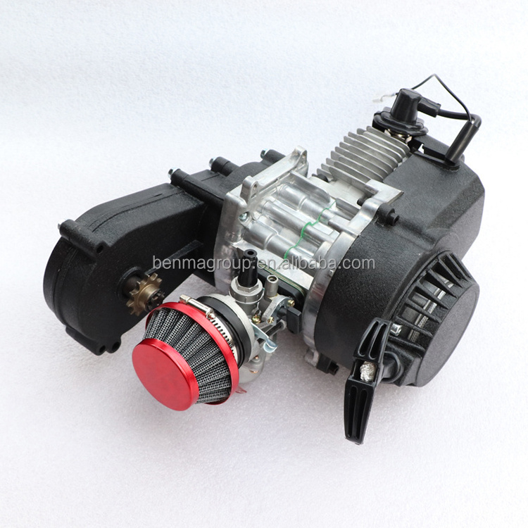 47cc 49cc 40-6 2-Stroke Electric Pull Start Engine with transmission for Mini Moto Quad Pit Bike