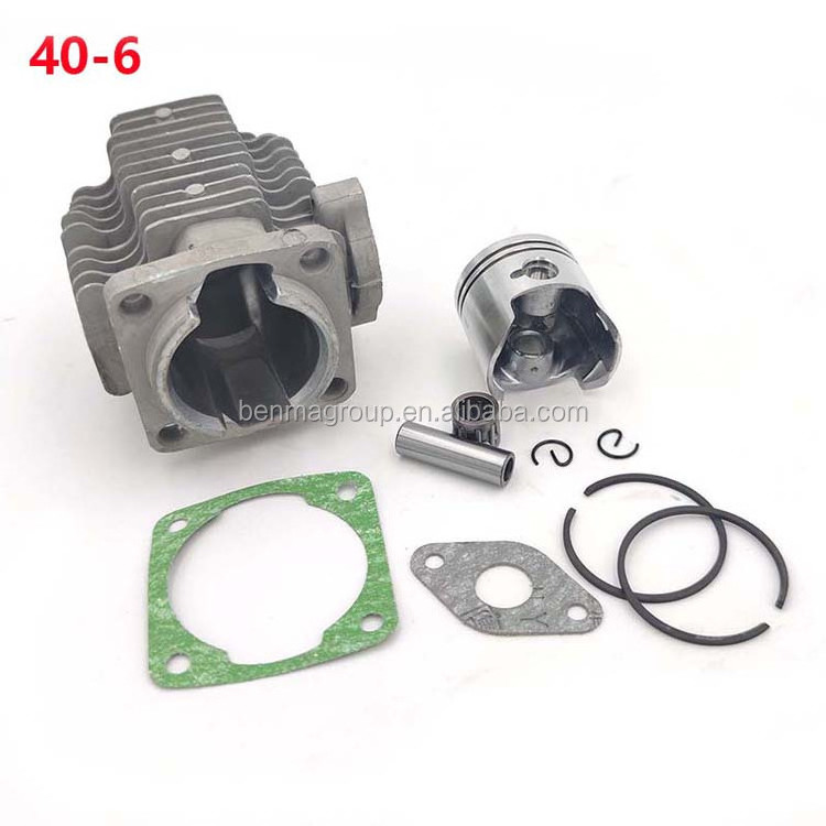 47cc 49cc Pocket Bike spare parts  40-6 40mm 44mm cylinder kit for 2 Stroke Mini Moto ATV