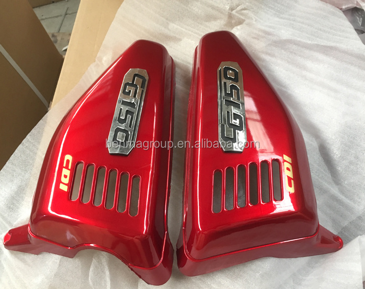 OEM Quality CG150 Motorcycle Plastic Body Parts Rear Front Fender Side Cover for HJ125 HJ150