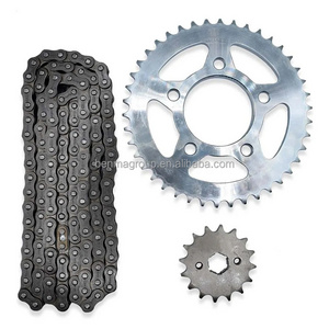 Motorcycle Sprocket and chain kit Titan NXR BROS TWISTER CBX250 XRE300 complete Transmission kit for after sells market