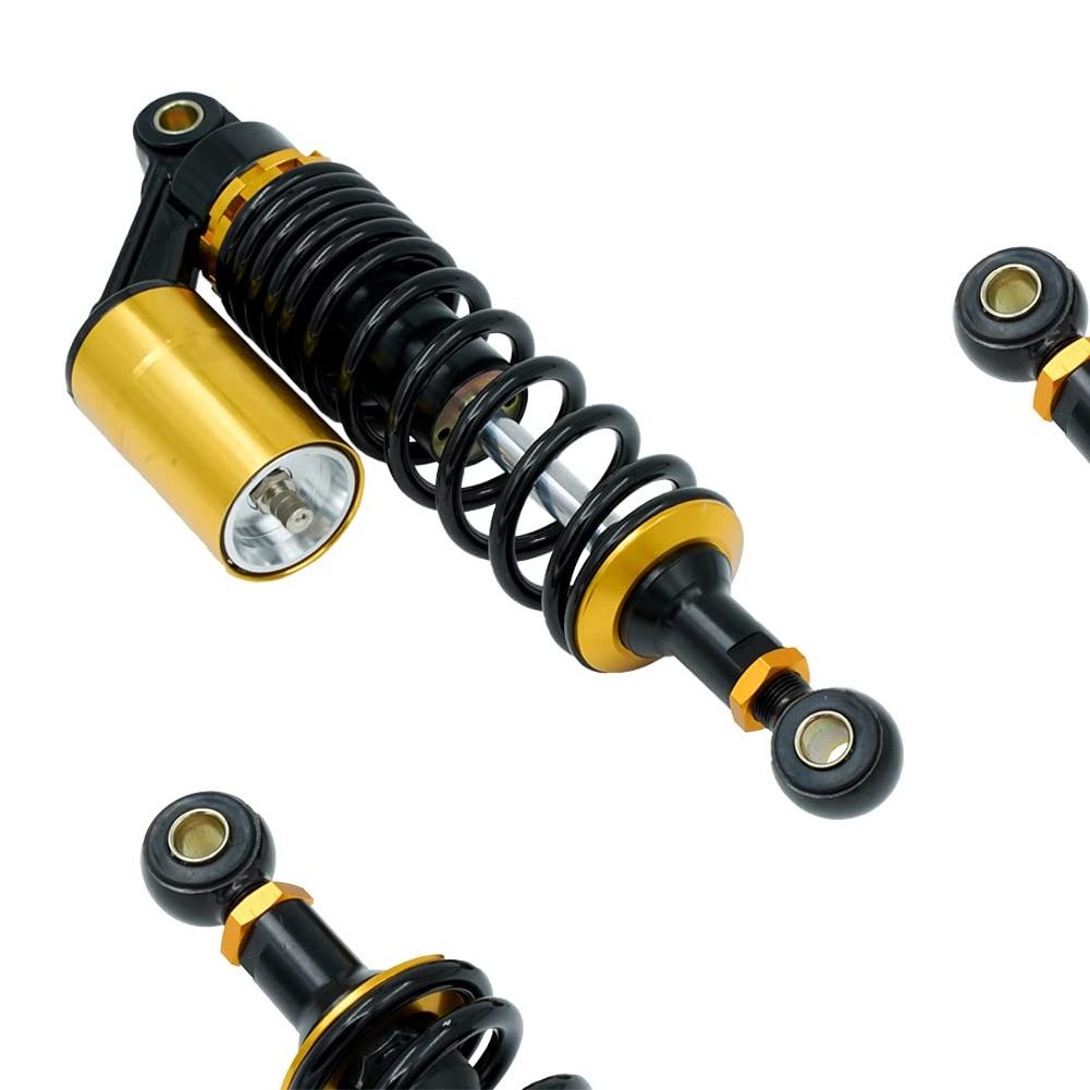 Universal Motorcycle Shocks 340mm Rear Air Shocks Absorber available for accesorios para moto Kawasaki Suzuki Yamaha Go Kart