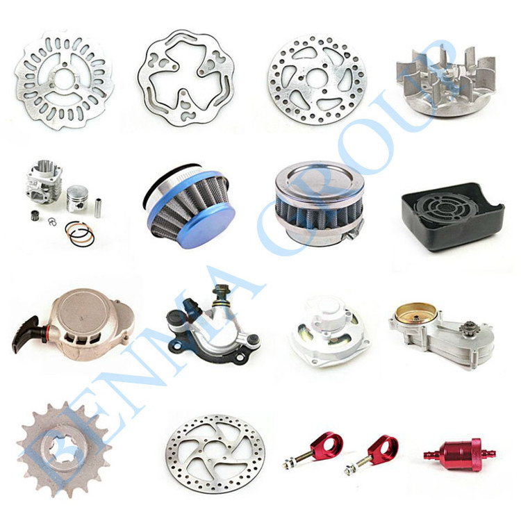 motorcycle engine parts body parts for 47cc 49cc Pocket Bikes Mini Quad ATV Minimoto Scooter Buggy Go kart