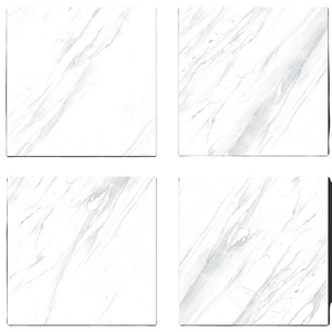 Modern Design 600x600 white Carrara polished and matte available Marble Porcelain Tile for floor