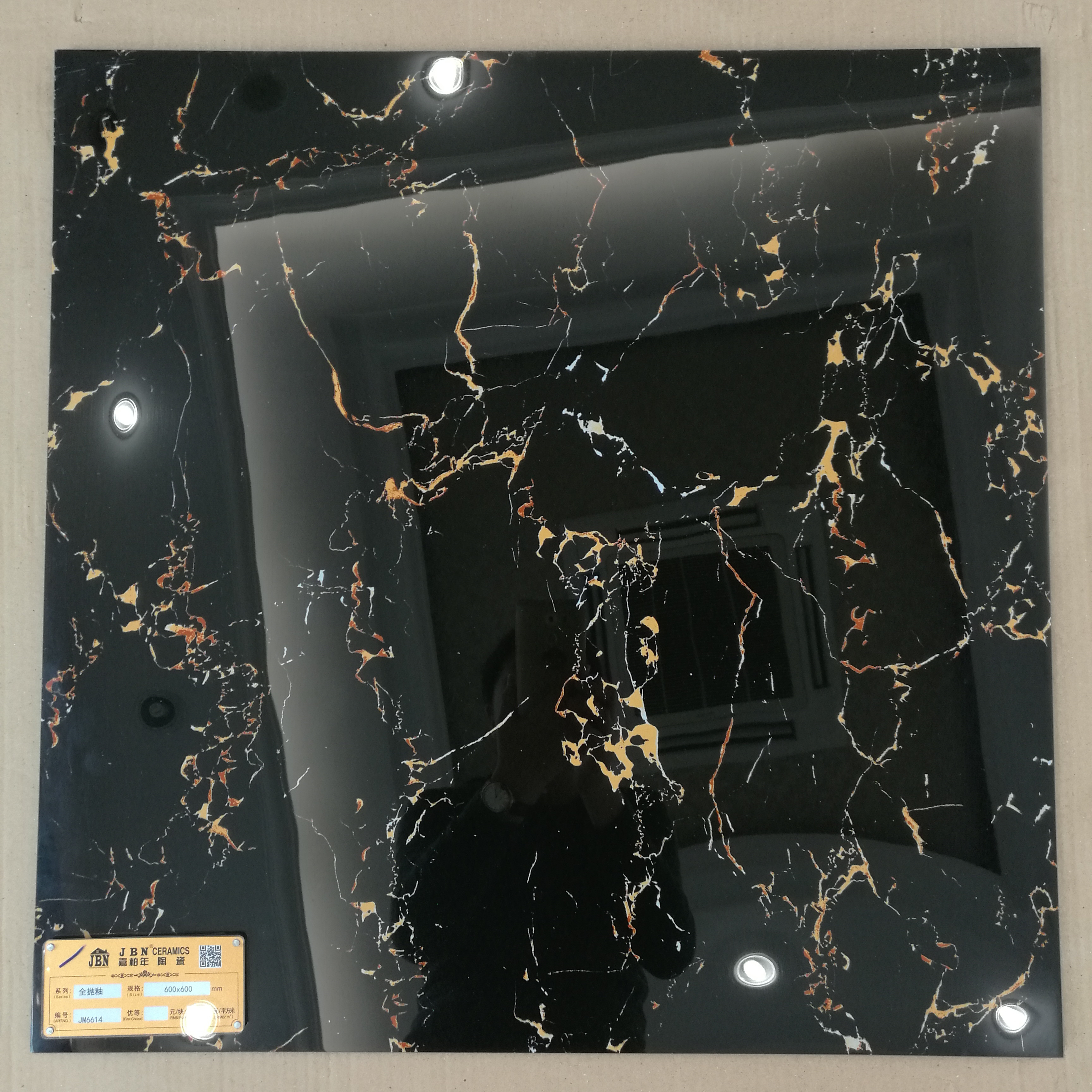 gold and black 600x600 full polished hot selling walls tiles glazed marble porcelain flooring ceramic tile tiles