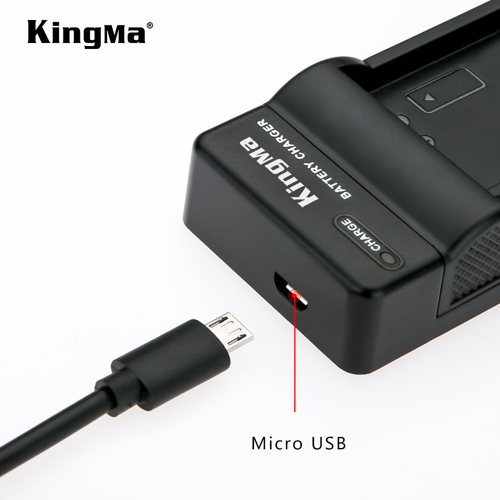 Kingma Micro USB charger and battery kit DCK-ENEL23 for Nikon EN-EL23 battery charger kit