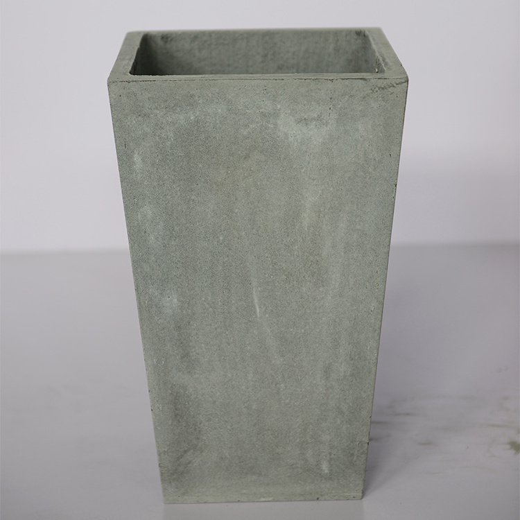 Concrete modern indoor big pots for plants outdoor large garden cement flower pot