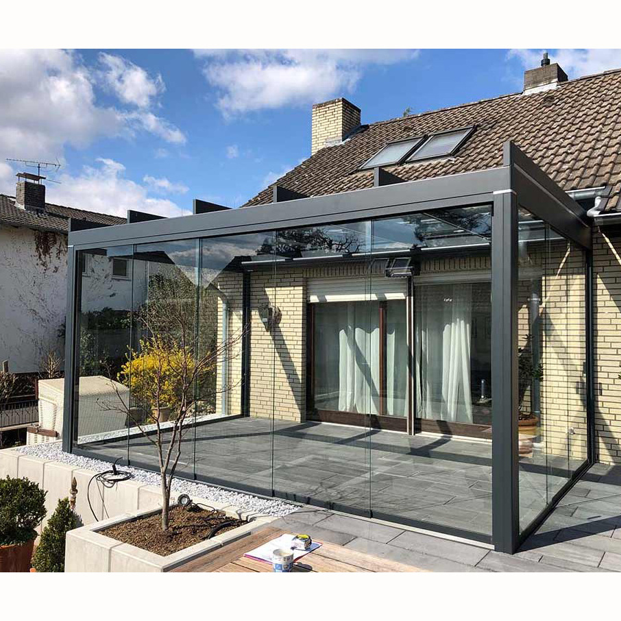 Aluminium Skylight Double Glazed Modular Sun room Waterproof Sunrooms