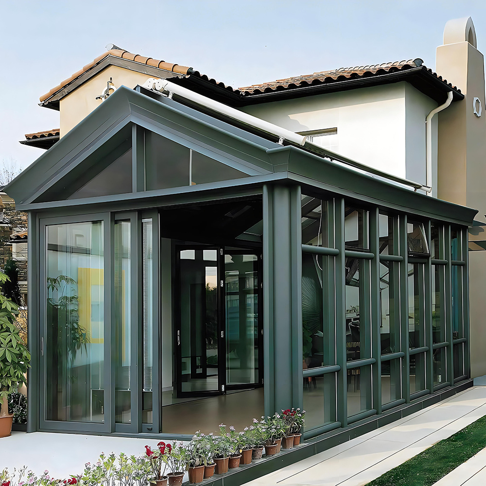 Aluminum Portable Veranda  Sunroom And Conservatories Porch Enclosure Sun room