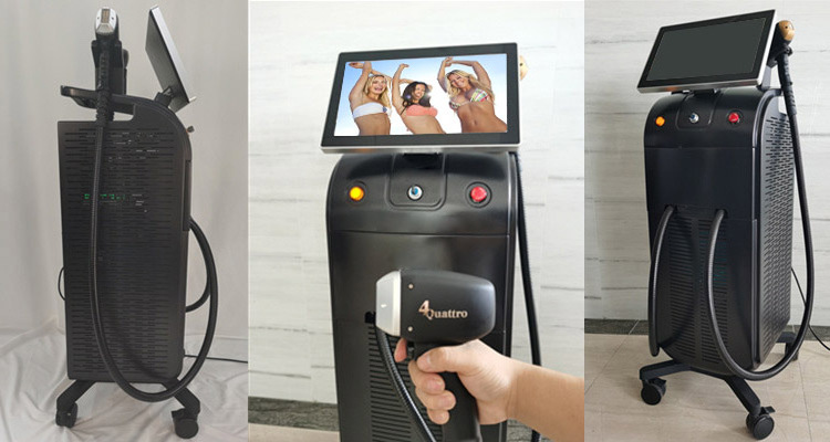 2022 Newest diode laser titanium 3 wavelength 755 808 1064 Ice Platinum Diode laser hair removal machine  808 Diode laser