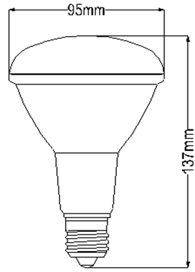 High Quality COB br30 Globe AC 100-277V 12W 4100K 5000K Corn Light ceiling Bulb Ra80 Ra90 E26 E27 BR30 LED