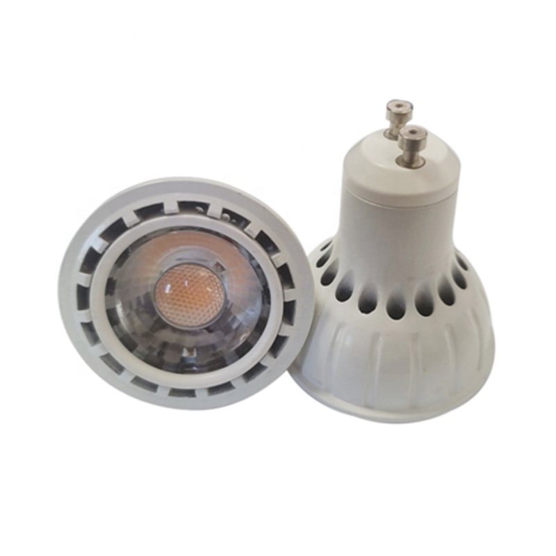 High CRI90 8W gu10 LED ceiling spot light 110V 220V 700lm COB 38/60degree Beam Angle COB mr16 GU10 spotlight