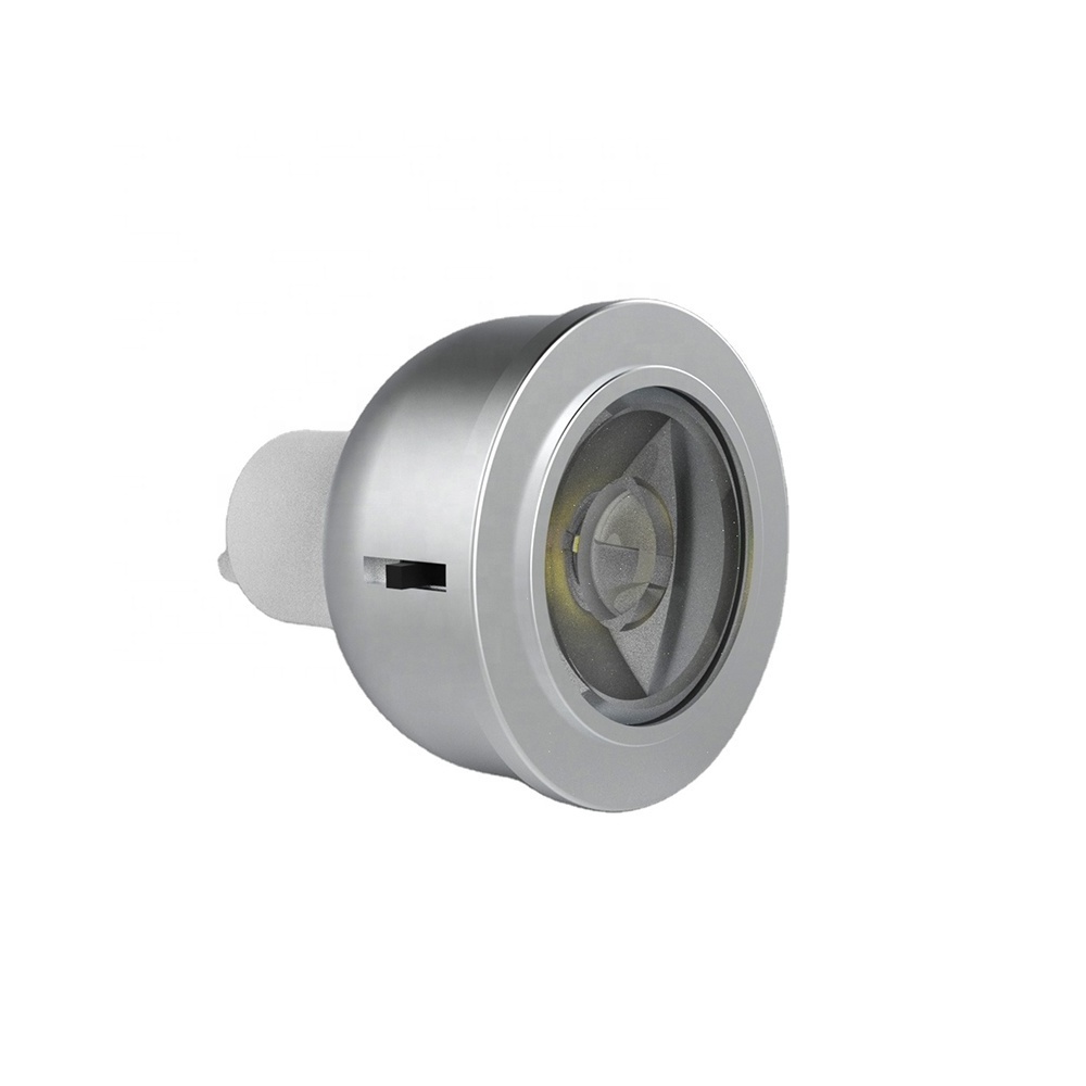 AC 90-260V Dimmable Lighting color adjustable Aluminum housing 6W GU10 CCT bulb with switch