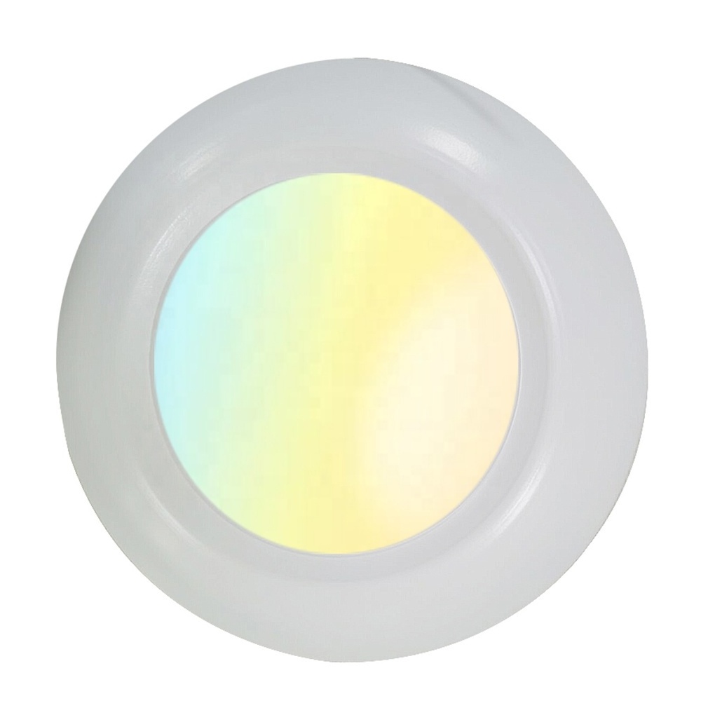 Factory price Ra90 15W AC 120V dimmable flush mount ceiling recessed light 3 CCT selectable 6