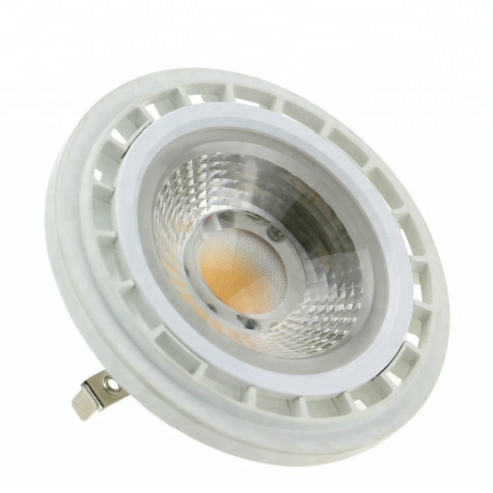 Indoor lighting led COB 12w gu10 led ar111 g53 light led bulb CRI95 36D