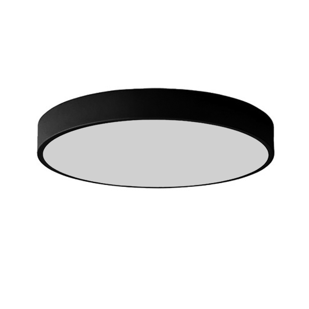 Benory loxone knx 24v 18w indoor 5cm slim modern white black cri90 led TW 2000-6000K round smart ceiling light