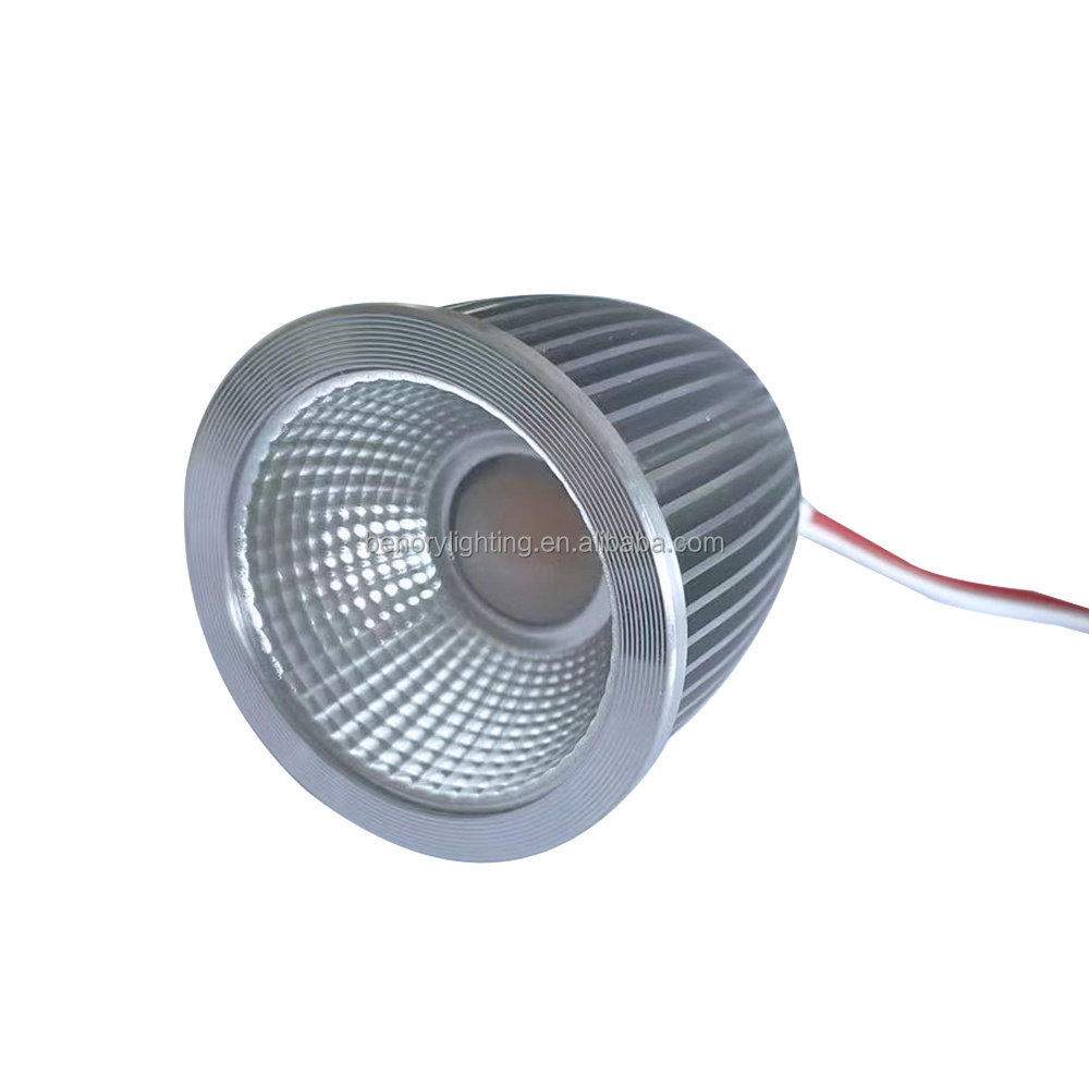 Benory 24V 3000K 8W 60 Reflector LED Loxone KNX DALI Spot CCT 2000K-6000K Tunable White CRI95 COB LED MR16 Module Spot