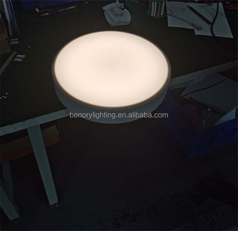 Benory 24V Smart Ceiling Light for KNX Loxone 2000-6000K Tunable White 18W D300mm Flush Mount Bedroom Lamp LED Fixtures