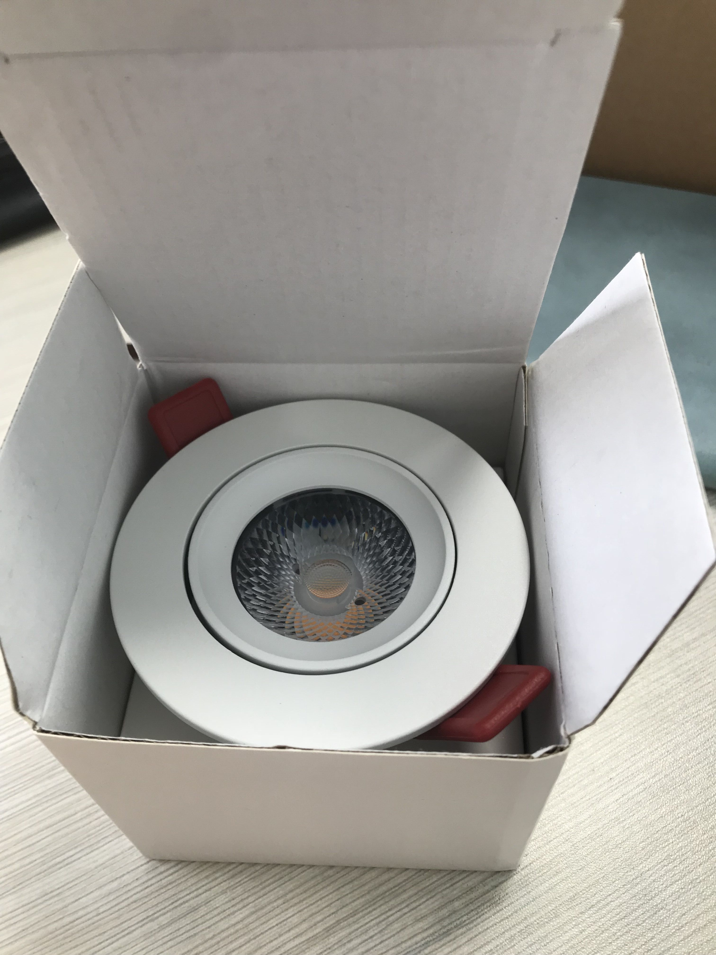 OEM ODM Benory LED COB 8w dc24v CCT 1800k-6500k smart home dali dt8 tw downlight for dali dmx loxone knx