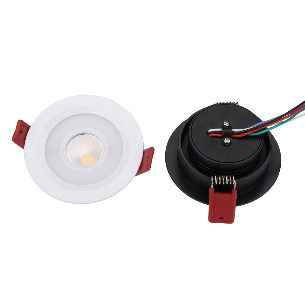 NEWEST desgin high quality Aluminum 10W RGB CCT Recessed LED Downlight for DALI DMX LOXONE CASAMBI smart home Lighting