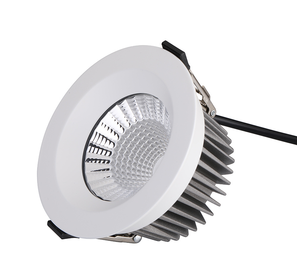 Benory 24V DALI PWM CCT 2000-6000K LED Anti-glare 12W IP65 recessed Lights RGBW DMX Loxone KNX Smart Control led downlight