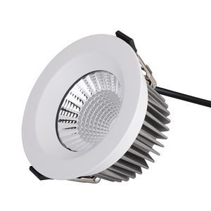 Benory 24V DALI PWM CCT 2000-6000K LED Anti-glare 12W IP65 recessed Lights RGBW DMX Loxone KNX Smart Control led downlight