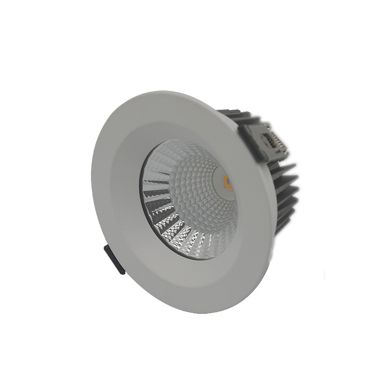 Benory 24V DALI PWM CCT 2000-6000K LED Anti-glare 12W IP65 recessed Lights RGBW DMX Loxone KNX Smart Control led downlight