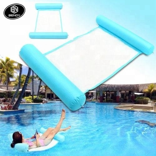 Amazon stripe Inflatable Swimming Pool Float water Hammock Lounge