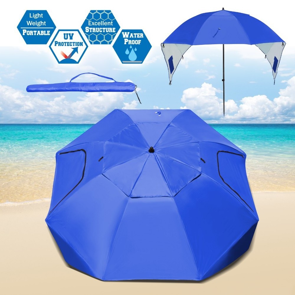 Outdoor Sun Umbrella Portable Camping Fishing Tents Umbrella Shelter for Sun and Rain Protection Anti-UV Sun Shade Shelter