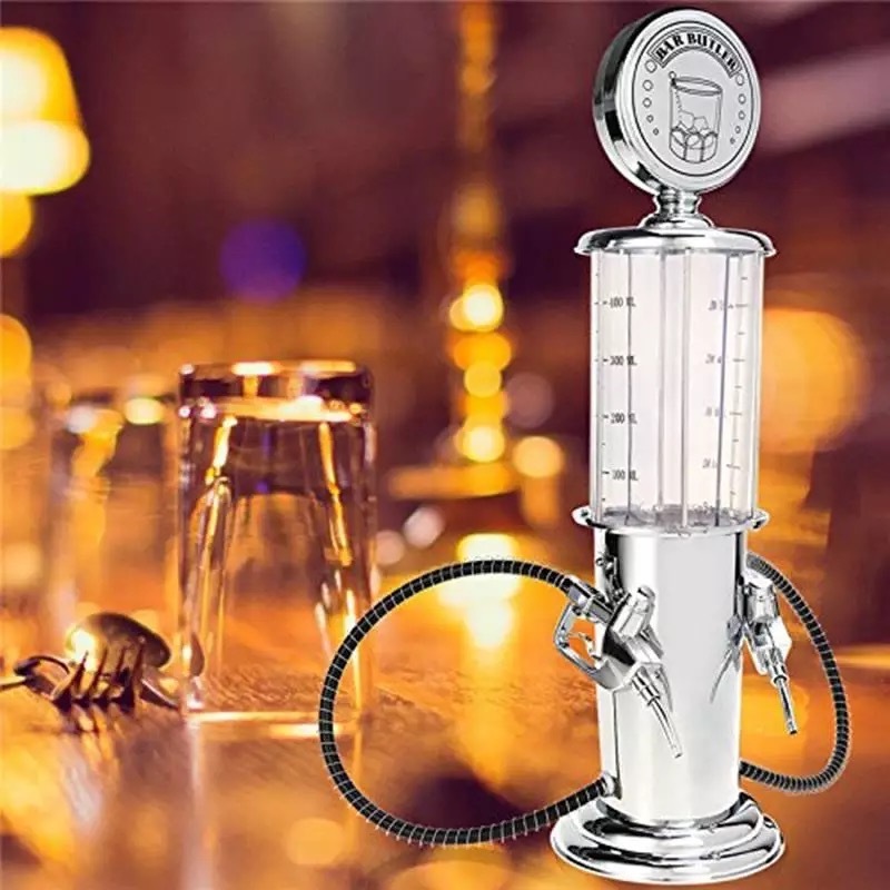 Best selling new Gas Station Liquor Wine Soda soft Drink Alcohol Dispenser Machine beer tower with Double 2 Gun pumps