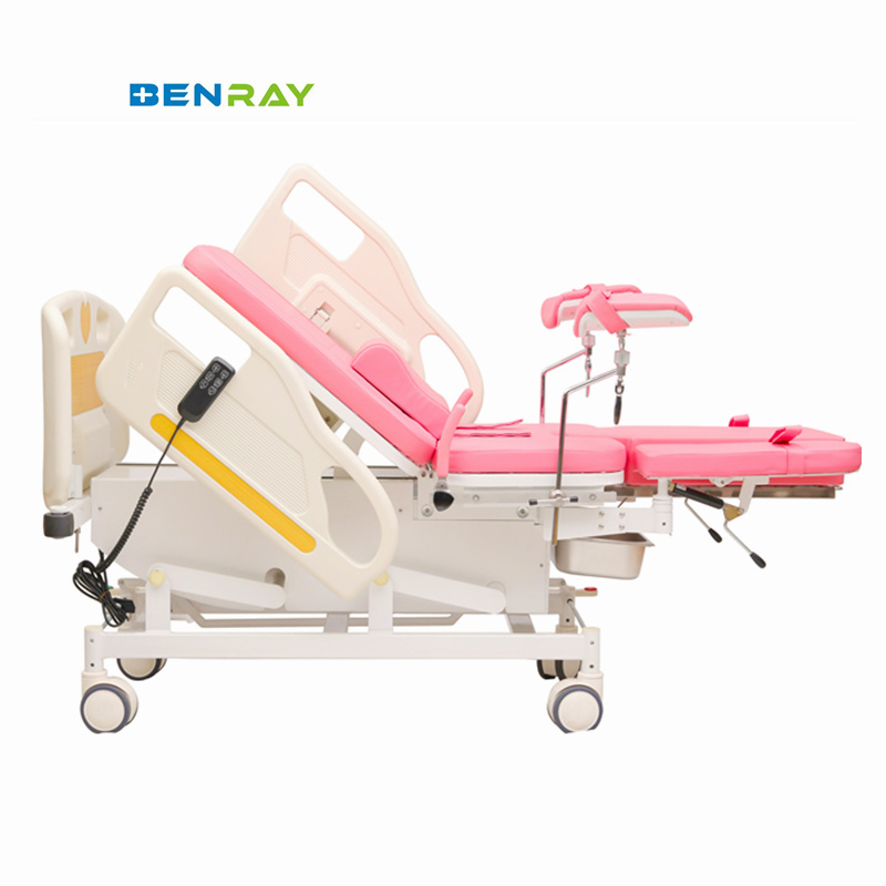 BR-DB03A Newborn Medical Electric Intelligent Multifunctional Operating Gynecological Examination Delivery Labour LDR Bed