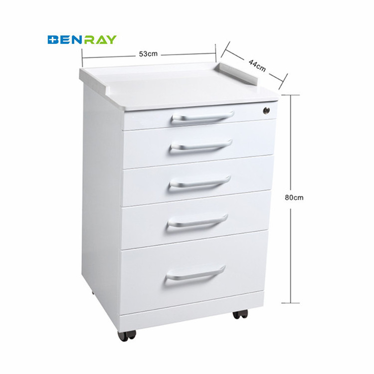 5 Drawers Stainless Steel Dental Clinic Medicine Instruments Operating Cabinet Price