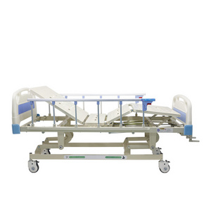 BR-HEB59 ICU Emergency Nursing ABS Single Function Medical Table Bed IV Stand Instrument Good Price Electric Hospital Bed