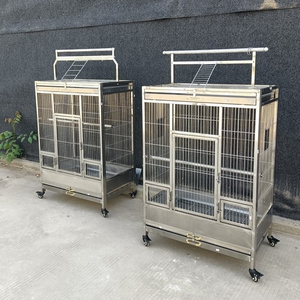 Large Cage for Birds Stainless Steel Parrot Bird Cage  SUS304