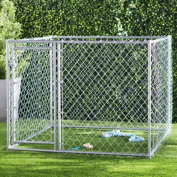 Galvanized Steel Run Dog Cages Run Dog Kennels Pet Kennels  Easy of Assembly