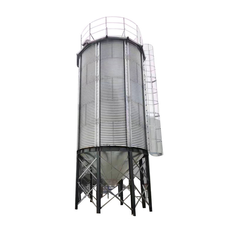 Spot supply of wheat plate silo grain trade enterprises bulk grain silo manufacturers batch supply stable operation