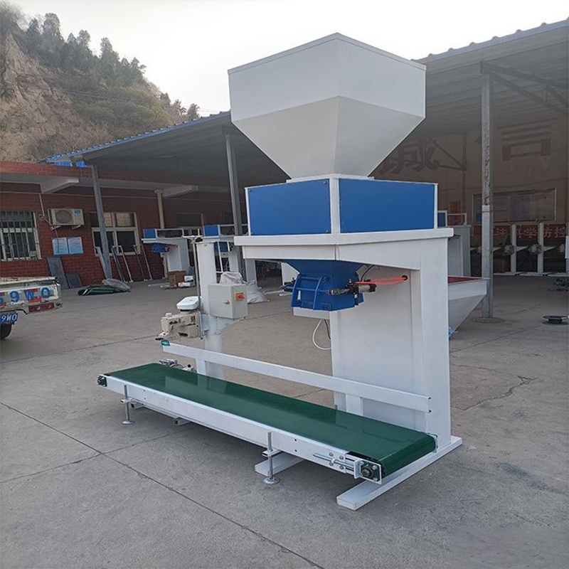 Fully automatic large quantitative filling machine granular powder pva rice food goods packing machine