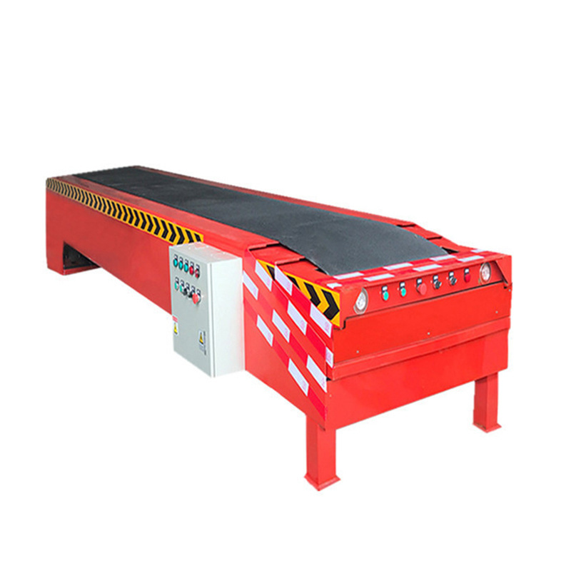 portable telescopic conveyor system for truck load and /unload motor driven loading belt conveyor automatic