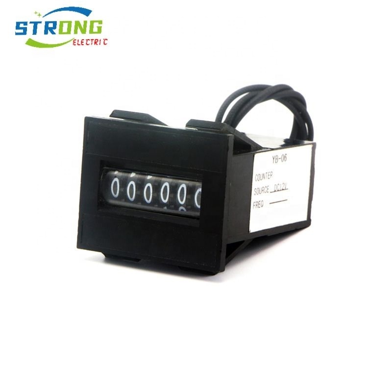 LY-06  YB-06 Mechanical Counter Electromagnetic counter digital industrial counter