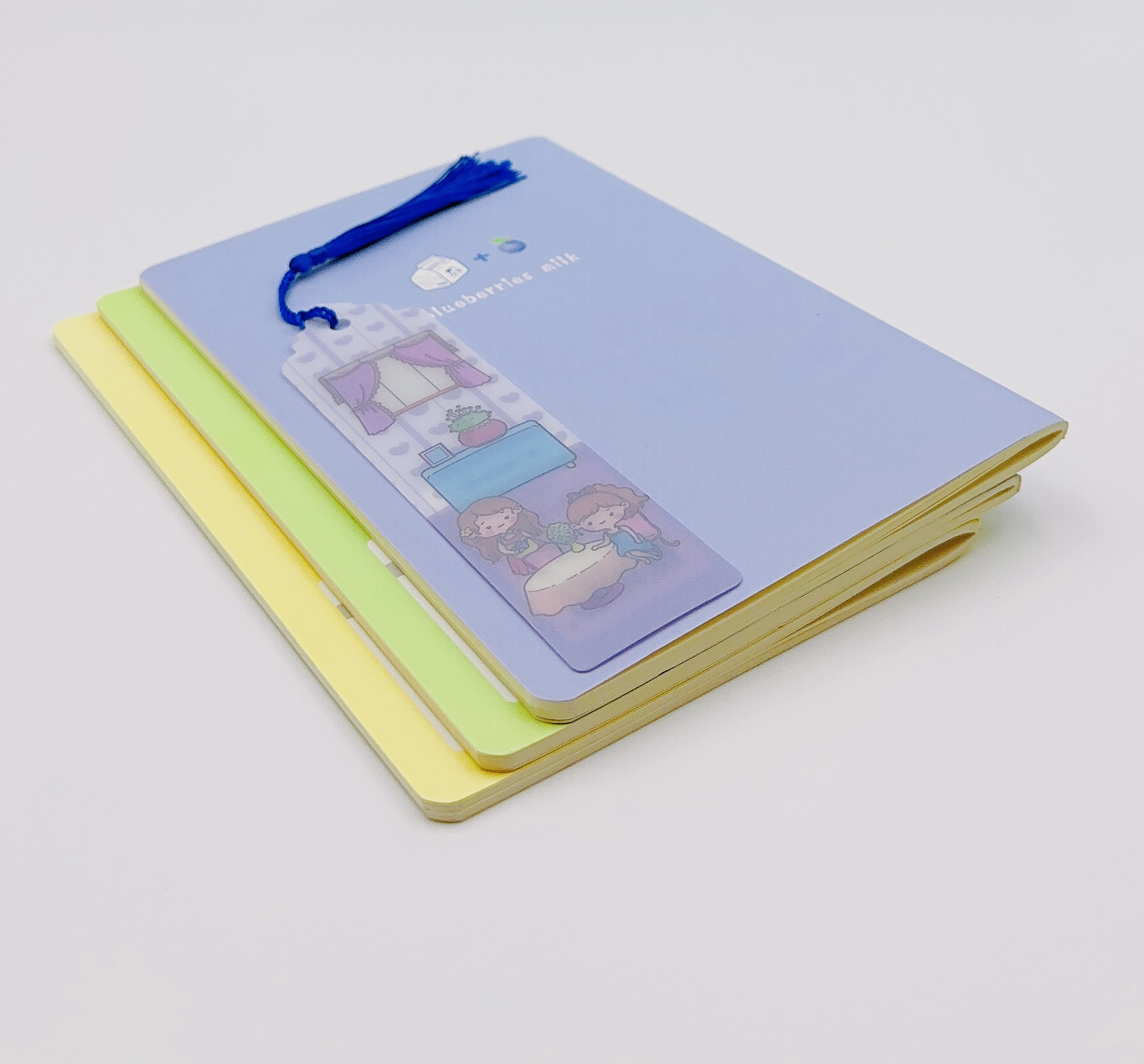 Fresh Style Thread sewing Binding Composition Notebook For Students Use