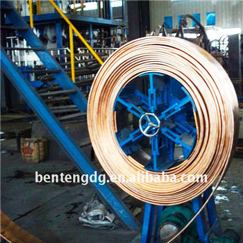 Copper belt upward continuous casting machine copper billet production machine